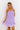 Paris Dreamer Pleated Dress In Lavender   
