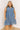 Ocean Retreat Chambray Mini Dress Curves   