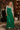Evergreen State Of Mind Velvet Jumpsuit In Green   